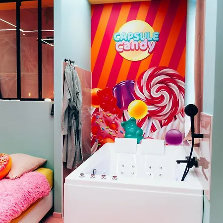 Capsule Bonbon - Balneo - Sauna - Billard - Nintendo Switch * Douai