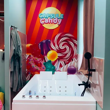 Capsule Bonbon - Balneo - Sauna - Billard - Nintendo Switch Apartment